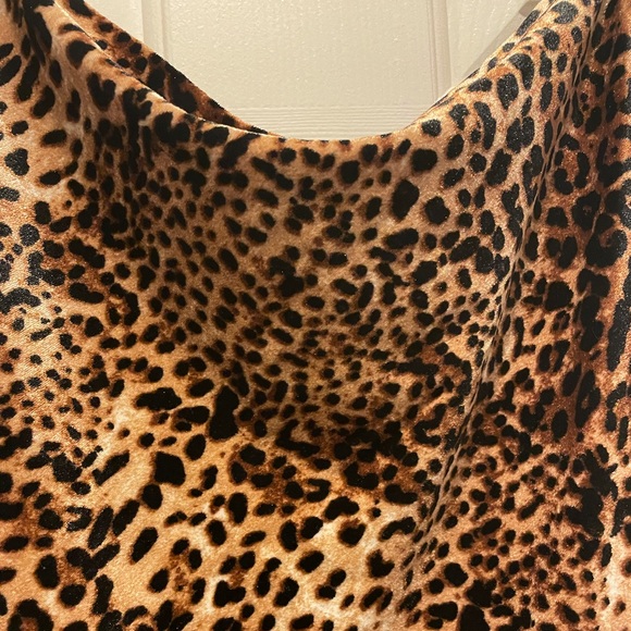 Cheetah Strap long dress. Forever 21 size S. - Picture 5 of 8